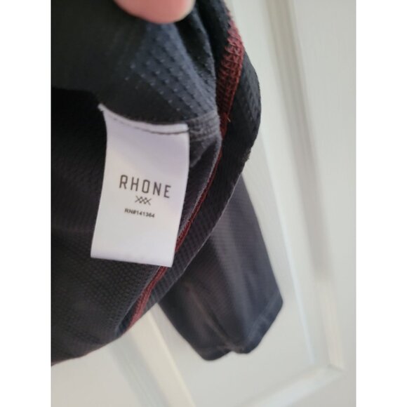 Rhone Mens Gray Essential hoodie size XL Performance Running moisture wicking - Picture 8 of 11